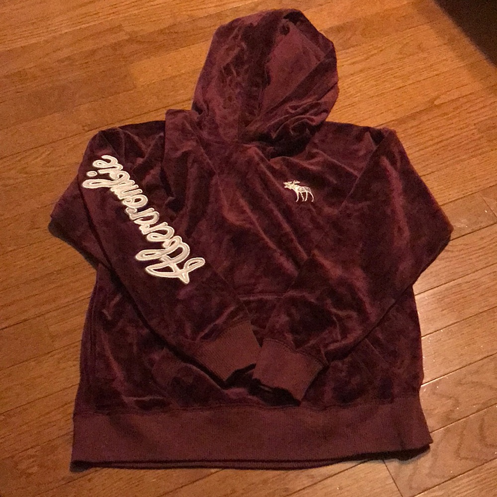 Abercrombie Velour Hoodie
